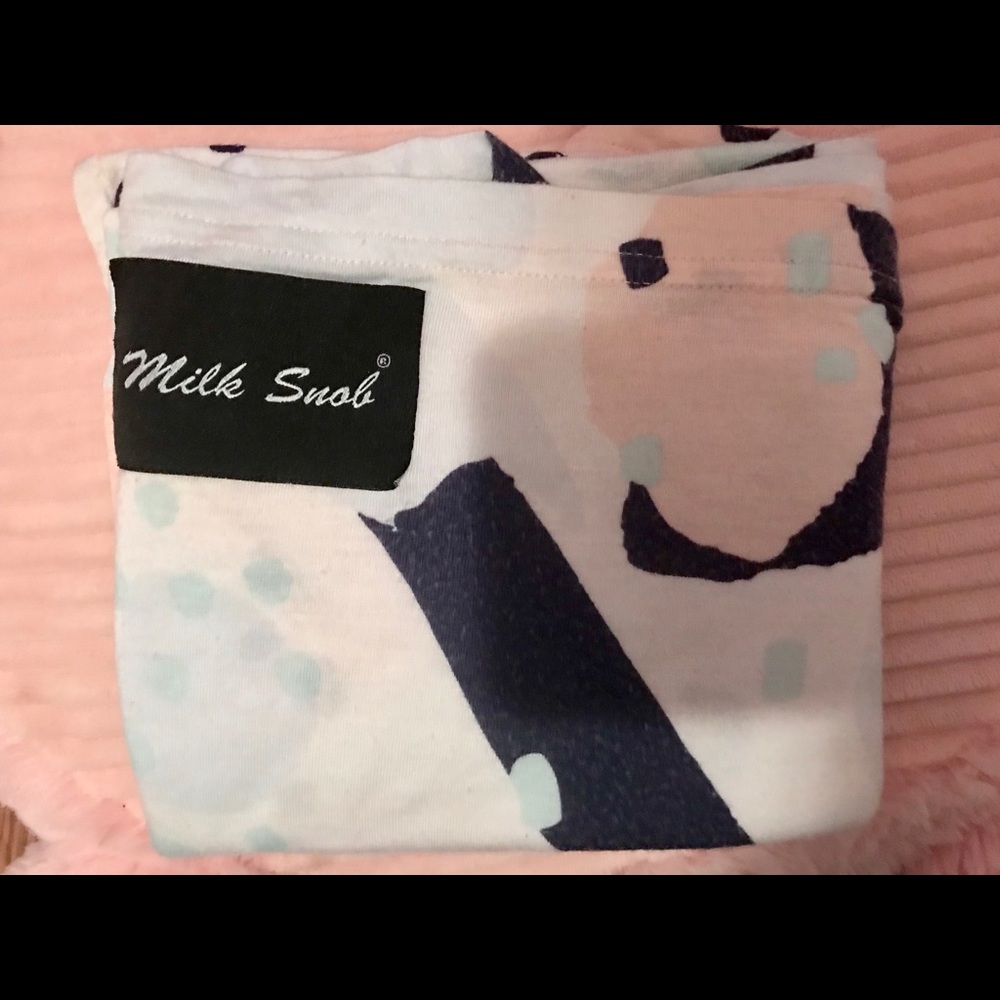 Milk snob car seat cover